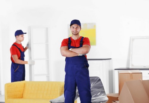 Careful packing and loading during a Greenwich same day move