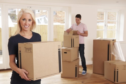 Man with van service in Greenwich helping with a local move