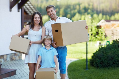 Careful packing and protection for fragile items in a Greenwich move