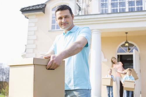Careful packing and loading by a Greenwich removal company team