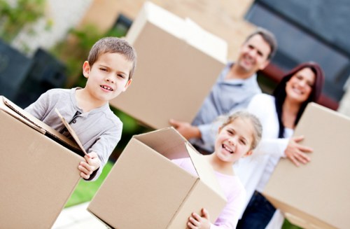 Local removal van service navigating Greenwich streets