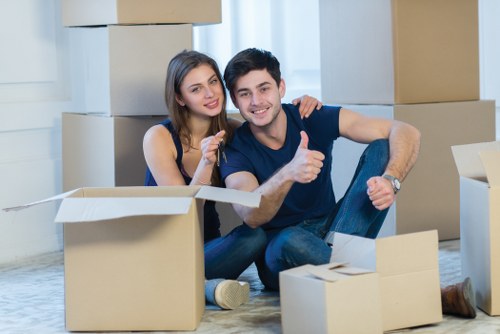 Local Greenwich removals service helping with a student move