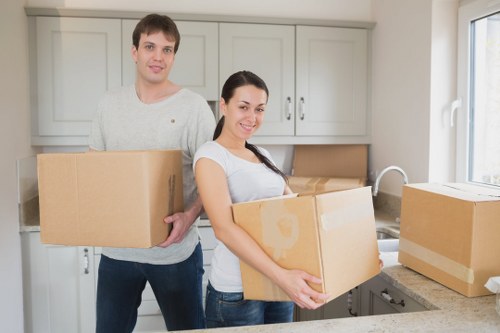 Organized self storage space in Greenwich for household and business items